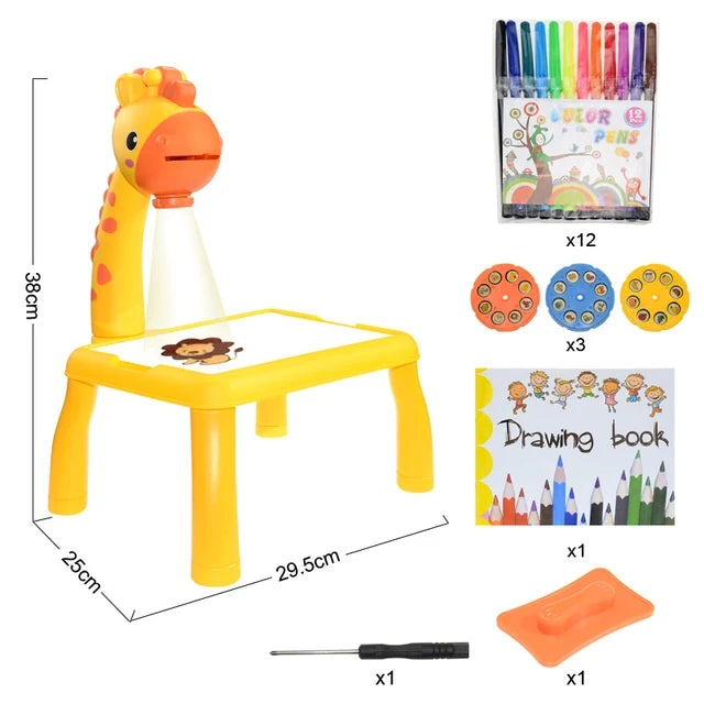 Mesa de Dibujo Proyector Infantil