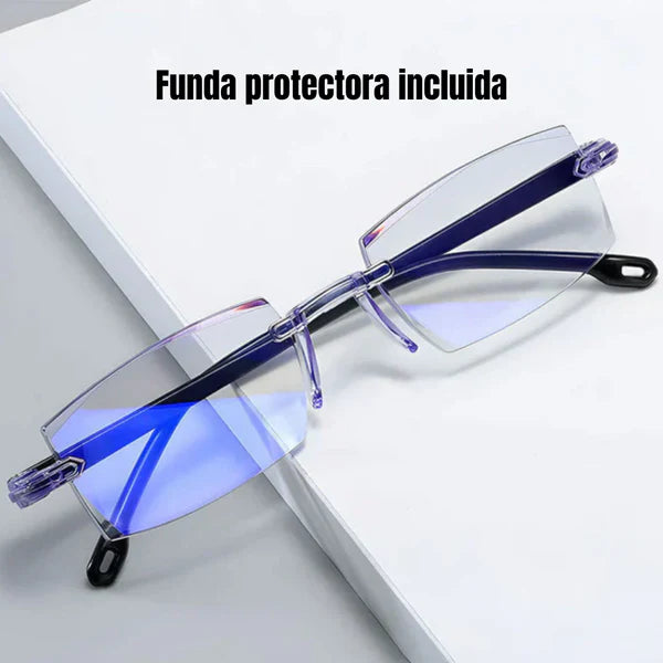 Gafas Mágicas para Ver Todo+mas funda de cuero