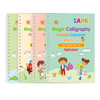 Cuaderno Reutilizable para Niños Creativos