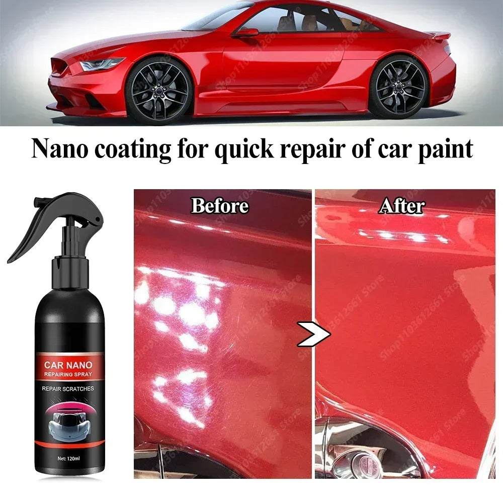 Spray de brilho para carro