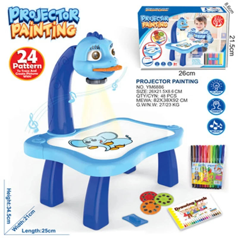 Mesa de Dibujo Proyector Infantil